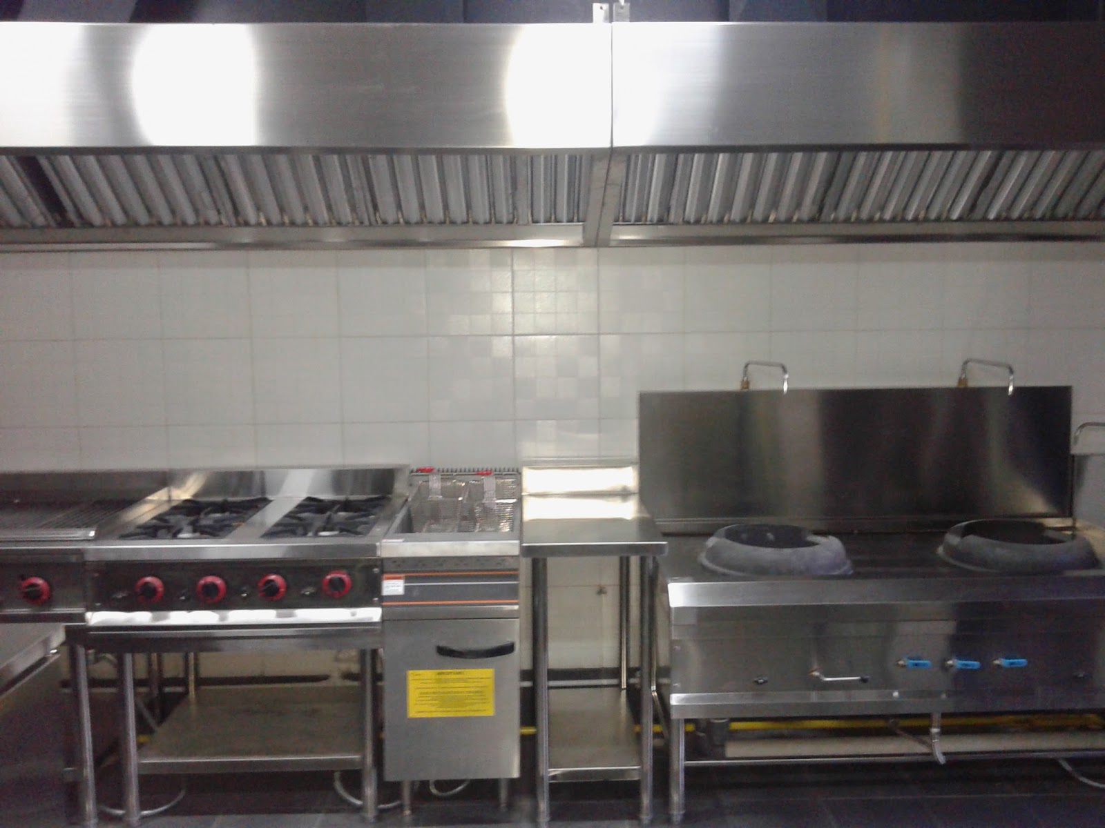 Gallery Stainless Kitchen Sistem Pembuangan Asap Restoran