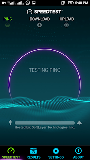 Test the ping in app