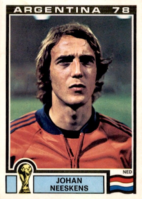 Figurina Johan Neeskens Argentina '78