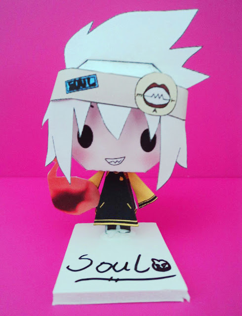 Soul Eater 3d Paper craft Model