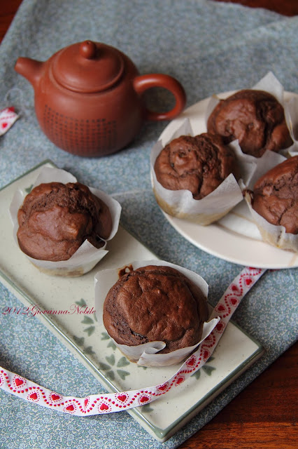 Muffin con i marrons glaces