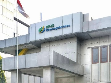 foto bangunan Kantor cabang BPJS TK (BP Jamsostek) kota Palembang Sumatera Selatan