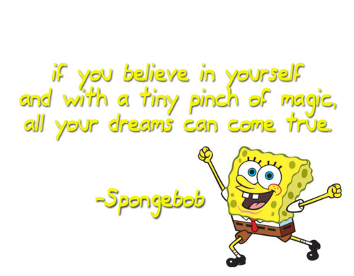 The Little Things That I Love: Quotes from Spongebob 