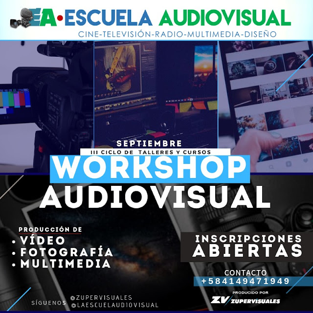 APURE: Escuela Audiovisual abre el proceso de inscripción para el III Ciclo de talleres en San Fernando.