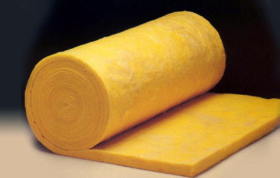 bahan peredam suara murah glasswool roll