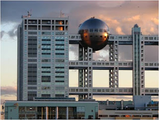 Fuji television building (Tokyo, Japan)