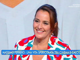 Roberta Capua corteggiata da Massimo Ferrero estate in Diretta 28 luglio