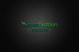 Food Logo Green Nation Logo Design and Branding