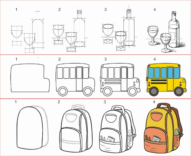 cara-menggambar-alam-benda