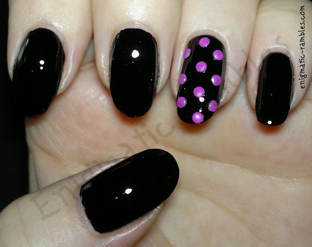 Black-and-Purple-Stud-Nails