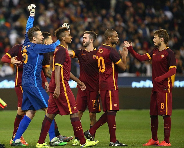 Hasil pertandingan Real Madrid vs AS Roma