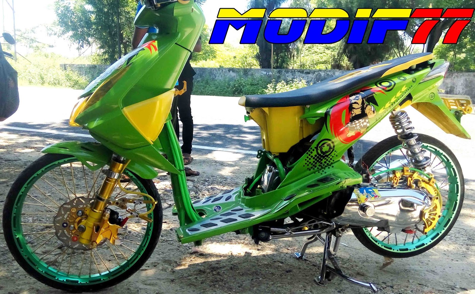 60 Modifikasi Beat Hijau Terunik Tang Motor