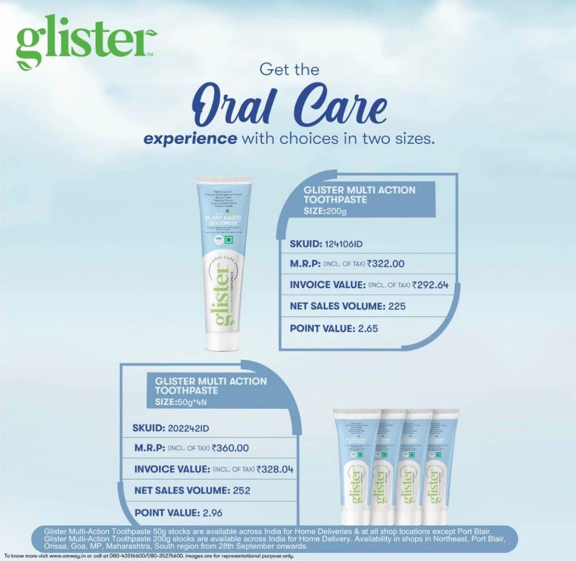 New Glister Multi-Action Toothpaste