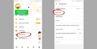 Cara Menghapus Notifikasi Hago