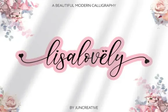 Lisalovely Calligraphy Font