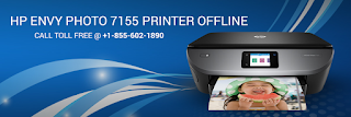 HP Envy Photo 7155 Printer offline