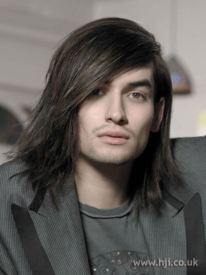 medium long haircuts for men. long hair styles for 2011 men.