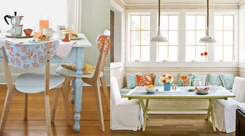 Favorite Things: Color mix ::: Orange + Turquoise
