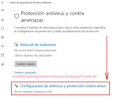 Protección antivirus y contra amenazas