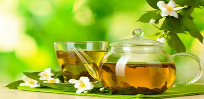 100% Pure Toner Jasmine Green Tea cho da khô hoa nhài và trà xanh
