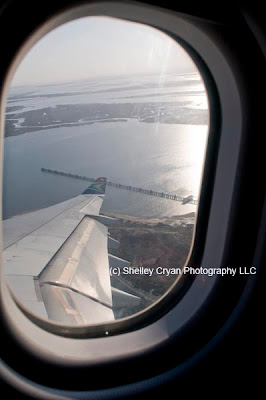 airplane window new york jfk