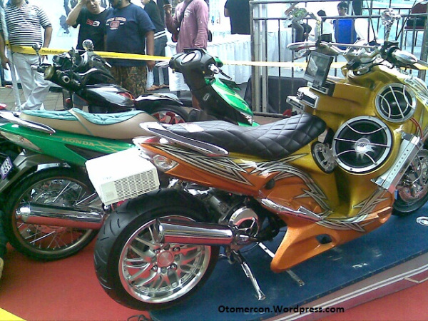 Foto modifikasi yamaha mio soul