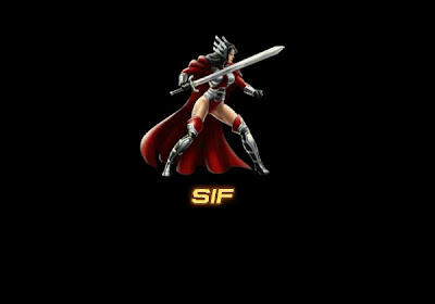 Sif from Marvel Avengers Alliance wallpaper