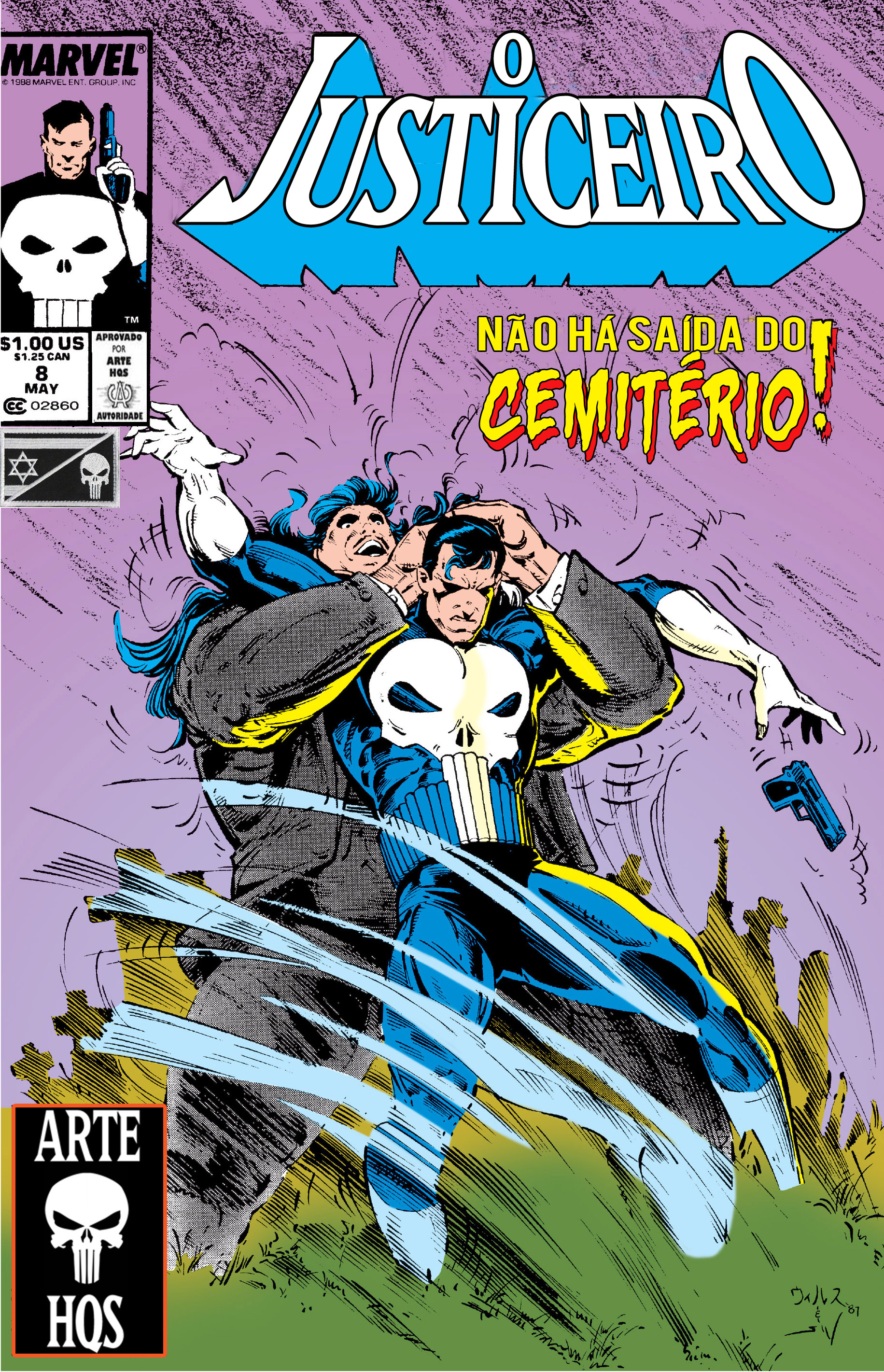 O Justiceiro #8 Volume 2 (1987-1995)