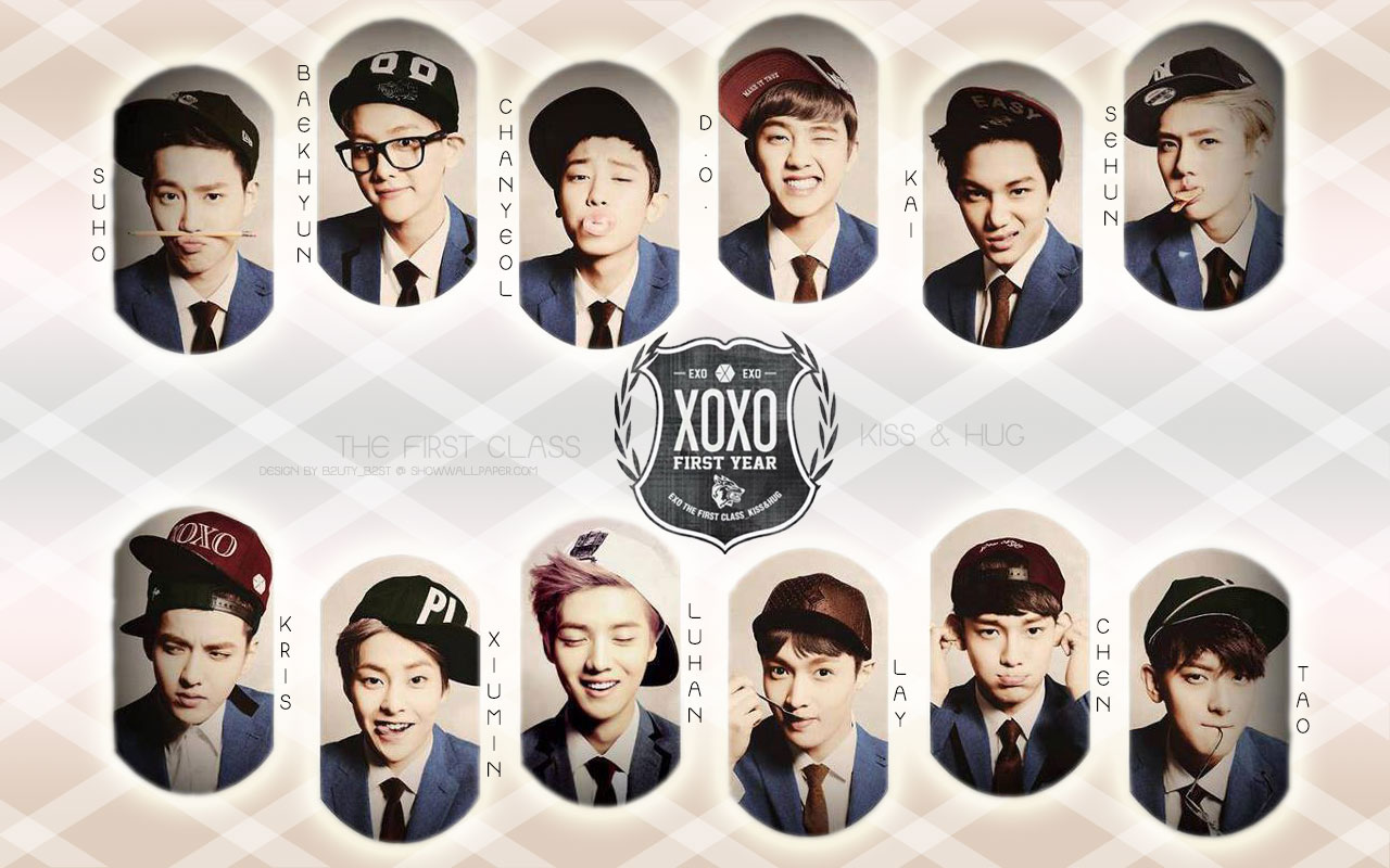 Gambar Kartun Korea Exo