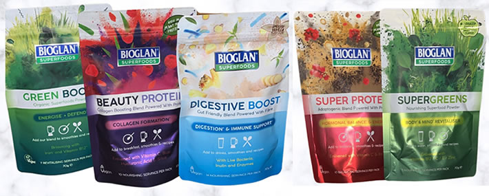 Win a bundle of products from Bioglan Superfoods