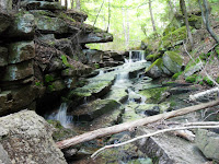 Below Noble Falls / Bridesmaid Falls on Cannon Mountain NH