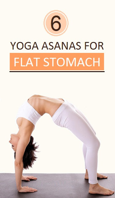 6 Yoga Asanas for Flat Stomach