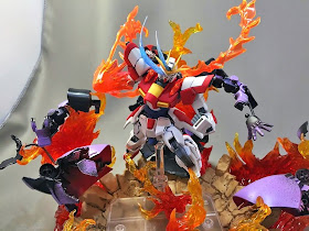 Diorama Build - Build Burning Gundam