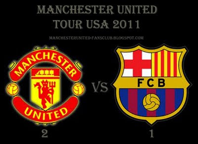 Manchester United vs Barcelona Tour USA 2011
