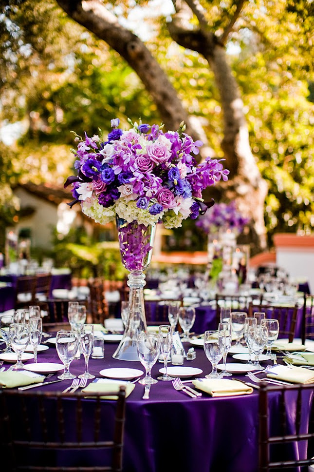 Purple Wedding Centerpieces | Wedding Stuff Ideas