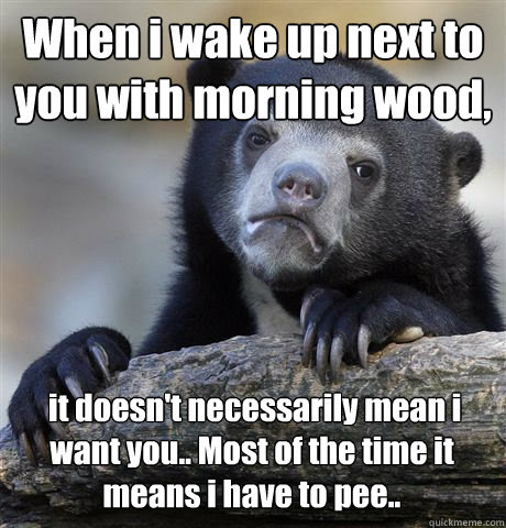 Fantastic Morning Wood Memes