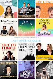 MY TOP 12 PODCASTS - MRS BISHOP'S BAKES AND BANTER BLOG