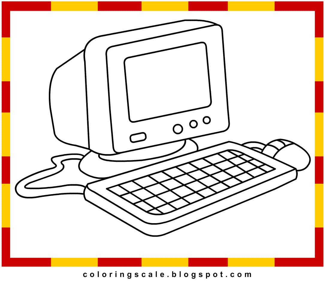  Computer Coloring Pages For Kids   10