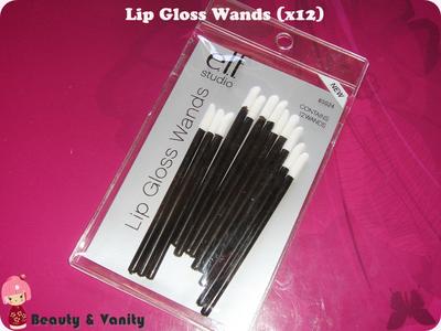 ELF Studio Lip Gloss Wands (x12)