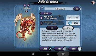 Mutants: Genetic Gladiators video N°383 Fusion Pit Lord - Fusione Lord Inferno