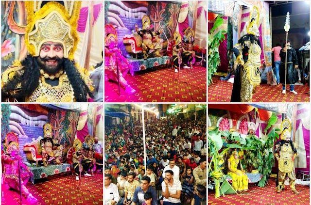 श्री धार्मिक रामलीला खेकड़ा में कुंभकर्ण के वध तक हुआ भव्य मंचन| #NayaSaveraNetwork