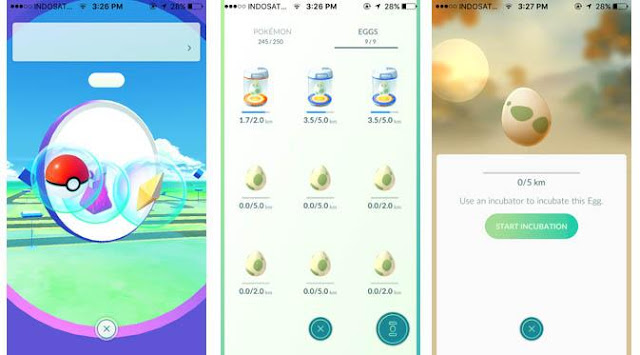 Cara Memecahkan Telur di Pokemon Go Tanpa Berjalan Kaki