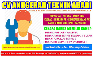 Jasa Service Mesin Cuci di Surabaya Selatan 