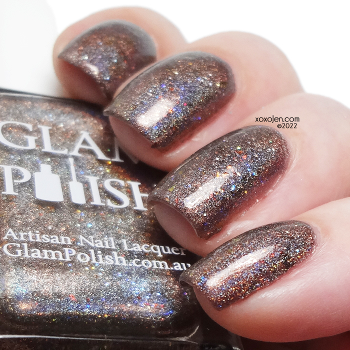 xoxoJen's swatch of Glam Polish Music To My Eyes