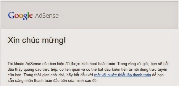 Cách đăng ký thành công tài khoản Google Adsense Content 