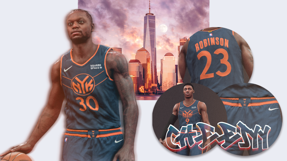 New York Knicks Concept Jersey by Cheesyy | NBA 2K22
