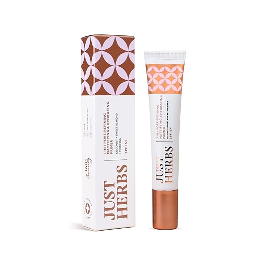 Just Herbs 3 in 1 Pore-Refining, Minimizer Mattifying & Hydrating Prime