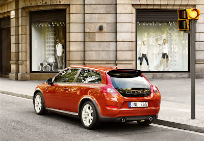 2010 Volvo C30 Rear View