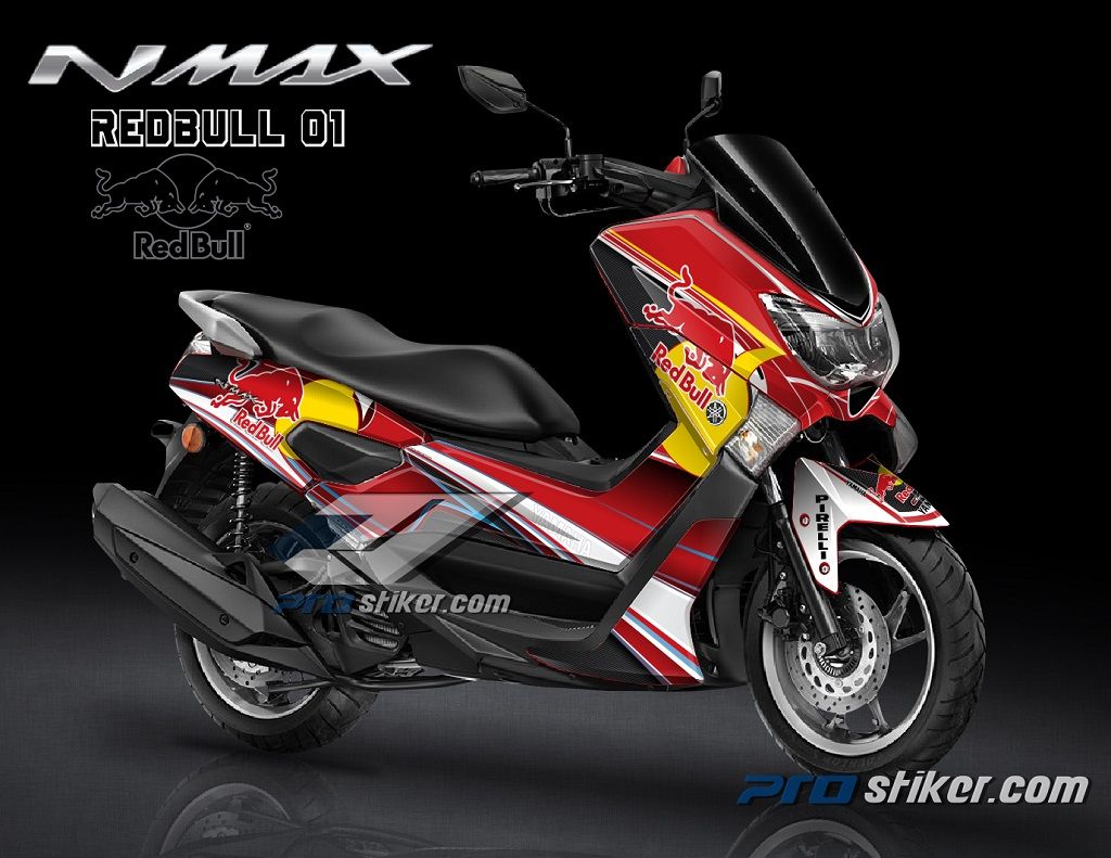 Striping Yamaha  Nmax Modifikasi Full Body Stiker  