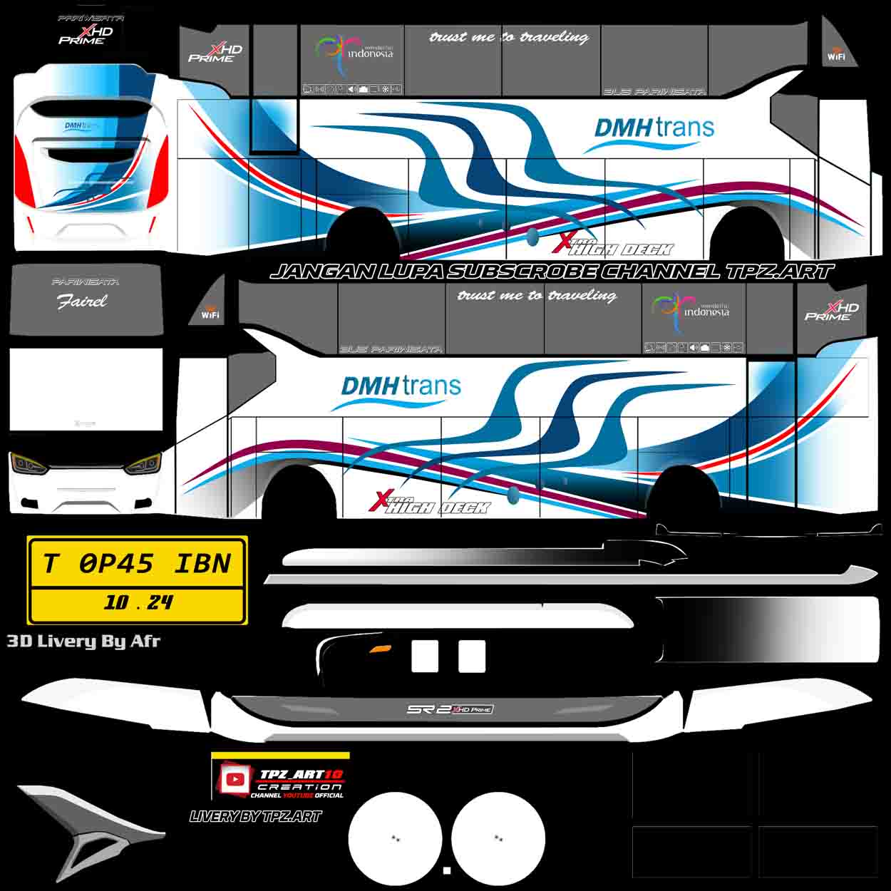 download mod bussid dmh trans